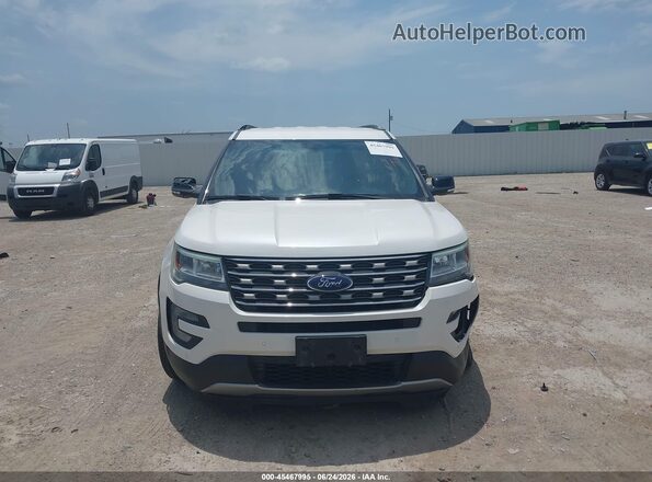 1FM5K7D86HGA15657 2017 FORD EXPLORER White Սարքավորումների վահանակի տեսք