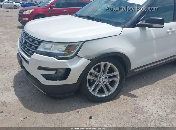 1FM5K7D86HGA15657 2017 FORD EXPLORER White Դիմացի տեսք