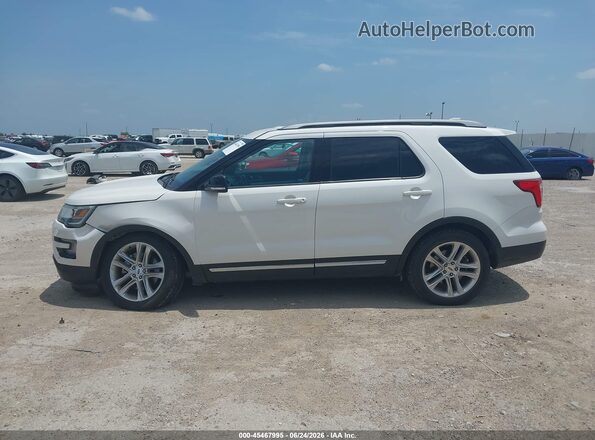 1FM5K7D86HGA15657 2017 FORD EXPLORER White Սալոնի 360 աստիճան տեսք