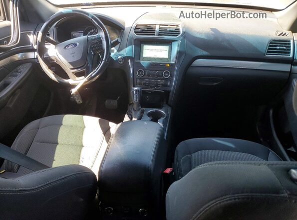 1FM5K7D86JGA52908 2018 FORD EXPLORER Серый Вид панели приборов