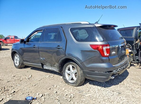 1FM5K7D86JGA52908 2018 FORD EXPLORER Серый Задняя левая четверть
