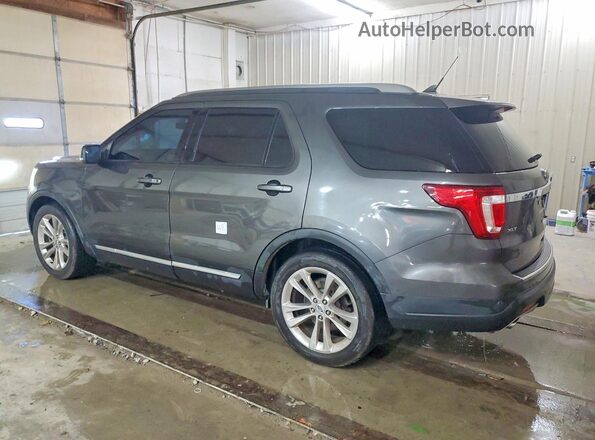 1FM5K7D86JGA62936 2018 FORD EXPLORER Серый Задняя левая четверть