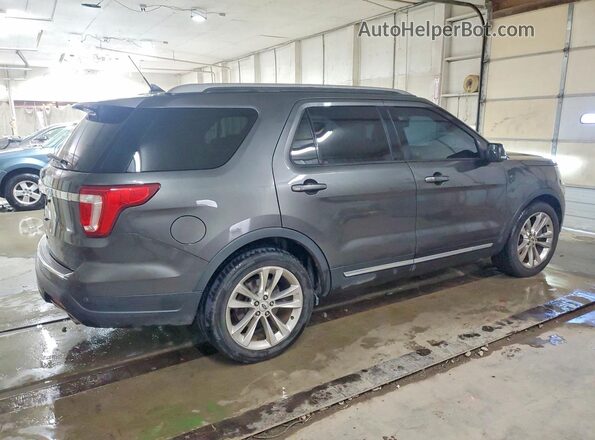 1FM5K7D86JGA62936 2018 FORD EXPLORER Серый Задняя правая четверть