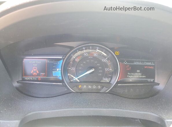 1FM5K7D86JGC28100 2018 FORD EXPLORER Brown Instrument cluster view