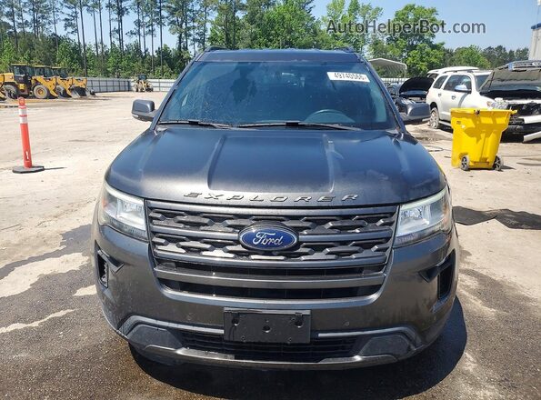 1FM5K7D86JGC28100 2018 FORD EXPLORER Brown Front view