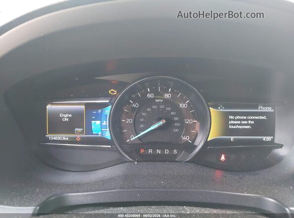 1FM5K7D87GGC03585 2016 FORD EXPLORER Black Հետևի նստատեղերի տեսք