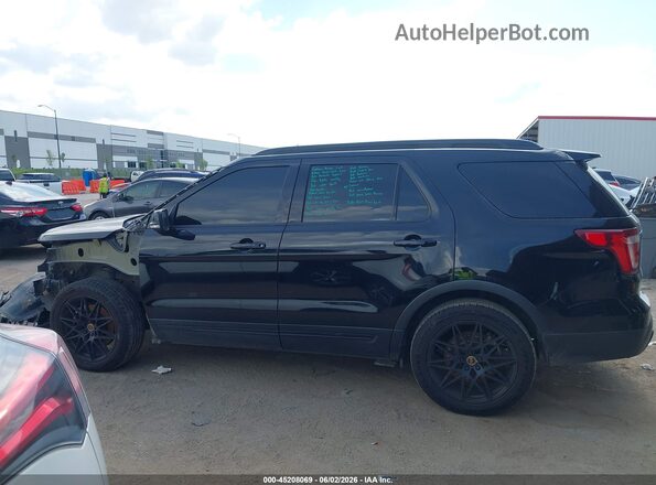 1FM5K7D87GGC03585 2016 FORD EXPLORER Black Սալոնի 360 աստիճան տեսք