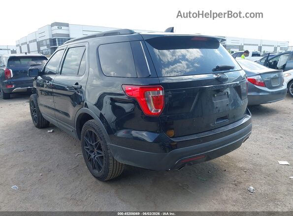 1FM5K7D87GGC03585 2016 FORD EXPLORER Black Հետևի ձախ