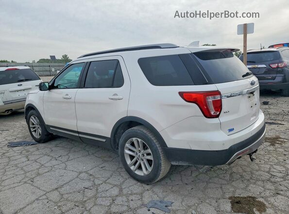 1FM5K7D87HGA25811 2017 FORD EXPLORER Белый Задняя левая четверть