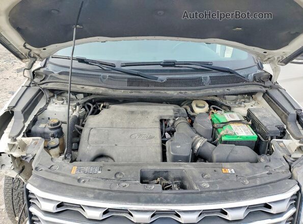 1FM5K7D87HGA25811 2017 FORD EXPLORER Белый Вид задней части салона