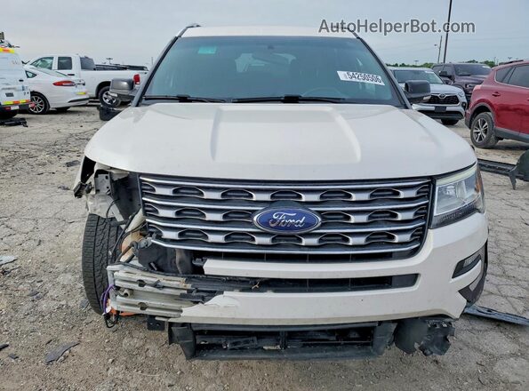 1FM5K7D87HGA25811 2017 FORD EXPLORER Белый Вид спереди