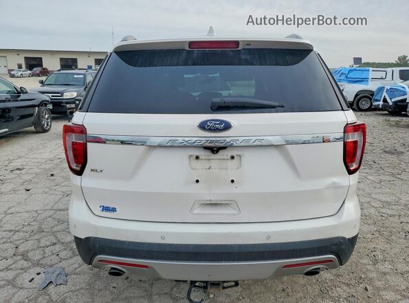 1FM5K7D87HGA25811 2017 FORD EXPLORER Белый Вид сзади