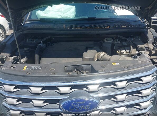 1FM5K7D87HGA69730 2017 FORD EXPLORER Black Vista trasera