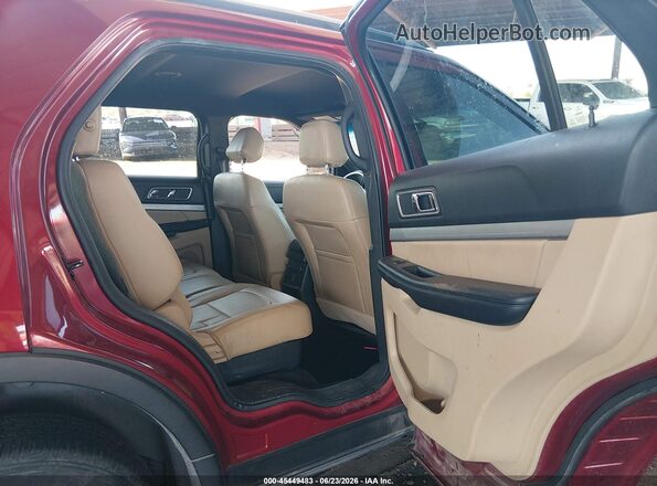 1FM5K7D87HGA76340 2017 FORD EXPLORER Красный Вид наклейки с VIN-кодом