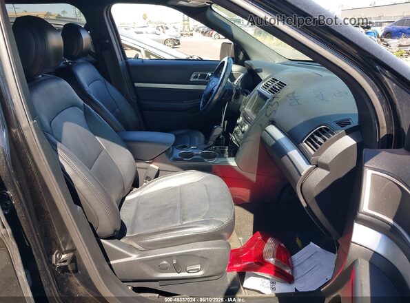 1FM5K7D87HGD89260 2017 FORD EXPLORER Black Սալոնի դիմացի տեսք