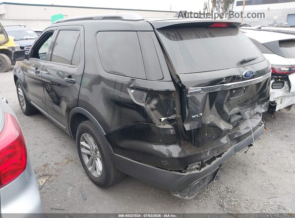 1FM5K7D87HGD89260 2017 FORD EXPLORER Black Հետևի ձախ