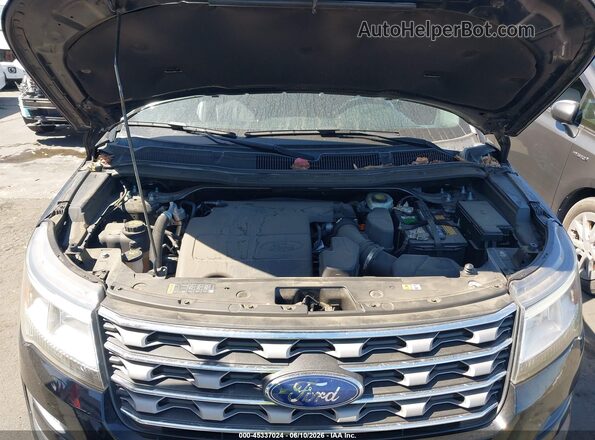 1FM5K7D87HGD89260 2017 FORD EXPLORER Black Հետևի տեսք