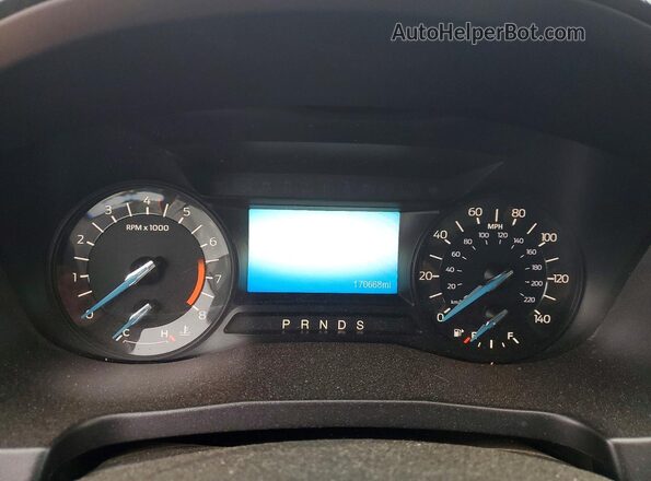 1FM5K7D87JGA39729 2018 FORD EXPLORER White Вид щитка приладів
