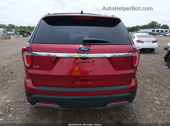 1FM5K7D87KGA06196 2019 FORD EXPLORER Maroon 
