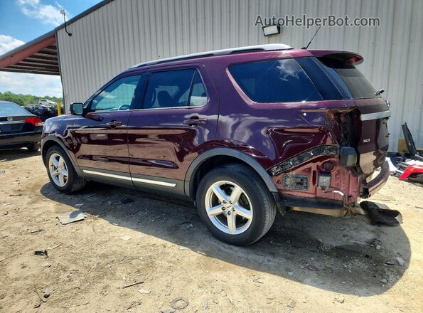1FM5K7D87KGA95350 2019 FORD EXPLORER Burgundy Rear left