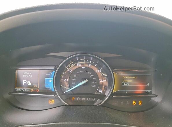 1FM5K7D87KGA96305 2019 FORD EXPLORER Белый 