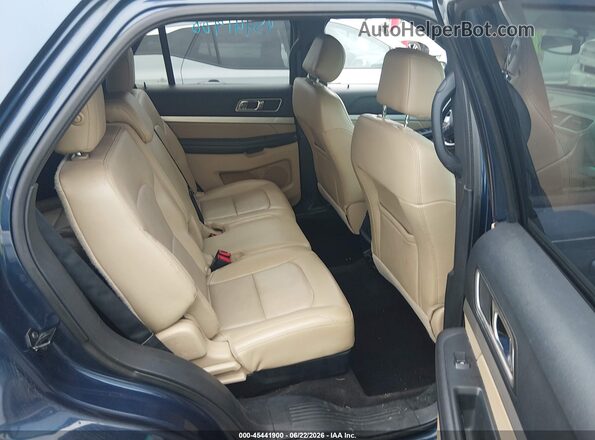 1FM5K7D88GGA03086 2016 FORD EXPLORER Blue Вид наклейки з VIN-кодом