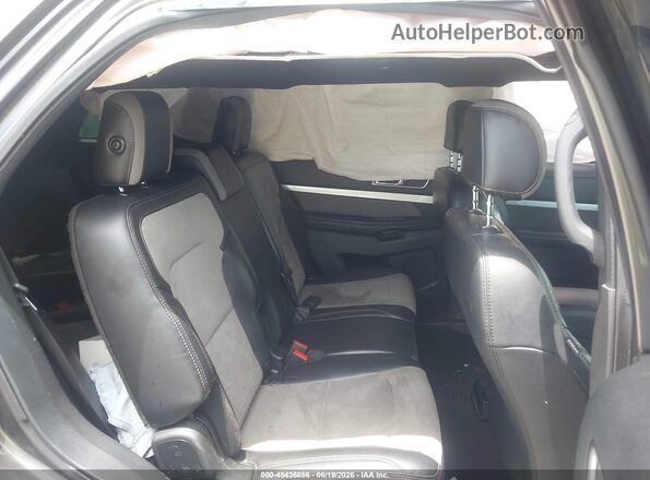 1FM5K7D88HGC12460 2017 FORD EXPLORER Gray VIN կոդի պիտակի տեսք