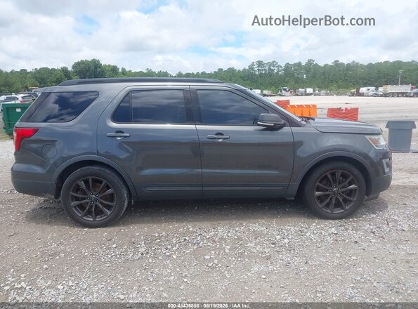 1FM5K7D88HGC12460 2017 FORD EXPLORER Gray Սալոնի հետևի տեսք