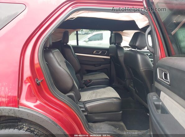 1FM5K7D88HGC51369 2017 FORD EXPLORER Red VIN կոդի պիտակի տեսք