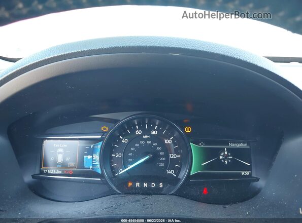 1FM5K7D88HGC84078 2017 FORD EXPLORER Red Вид задніх сидінь