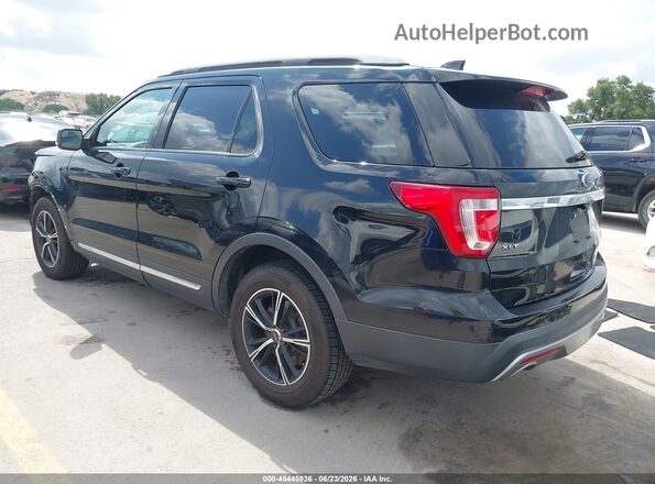 1FM5K7D88HGD87209 2017 FORD EXPLORER Black უკანა მარცხენა