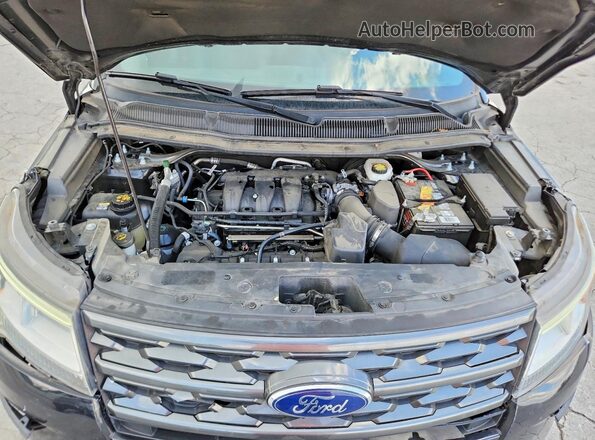 1FM5K7D88KGA49235 2019 FORD EXPLORER Black 