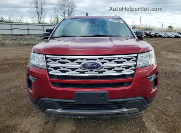 1FM5K7D88KGA85765 2019 FORD EXPLORER Red 