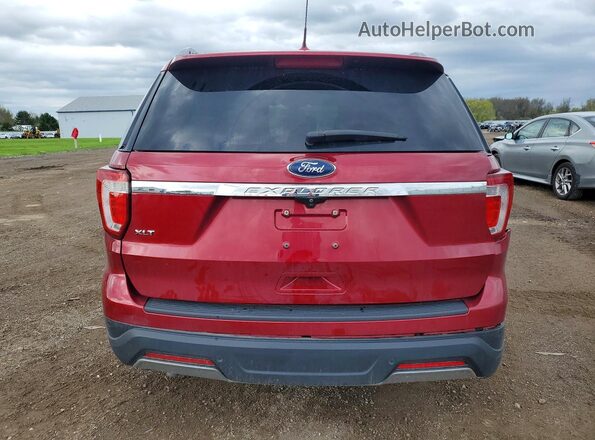 1FM5K7D88KGA85765 2019 FORD EXPLORER Red 