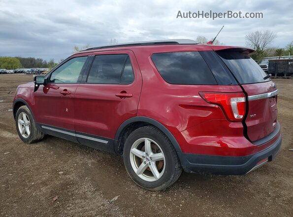 1FM5K7D88KGA85765 2019 FORD EXPLORER Red 