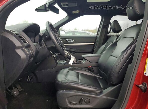 1FM5K7D88KGA85765 2019 FORD EXPLORER Red 