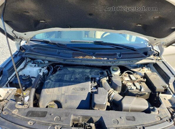 1FM5K7D89HGC29218 2017 FORD EXPLORER Tan Engine compartment view