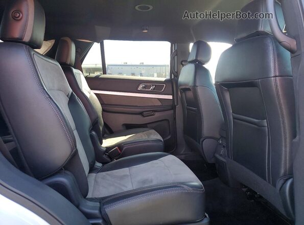 1FM5K7D89HGC47797 2017 FORD EXPLORER White Սալոնի հետևի տեսք