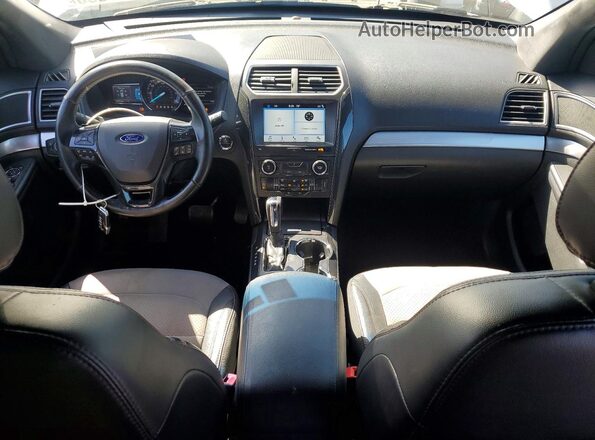 1FM5K7D89HGC47797 2017 FORD EXPLORER White Առջևի վահանակի տեսք