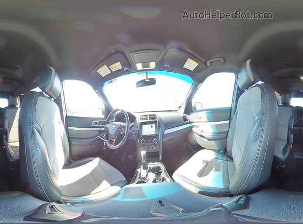 1FM5K7D89HGC47797 2017 FORD EXPLORER White Սալոնի 360 աստիճան տեսք