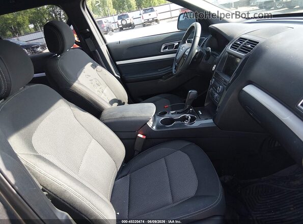 1FM5K7D89HGD11837 2017 FORD EXPLORER Gray Vista interior delantera