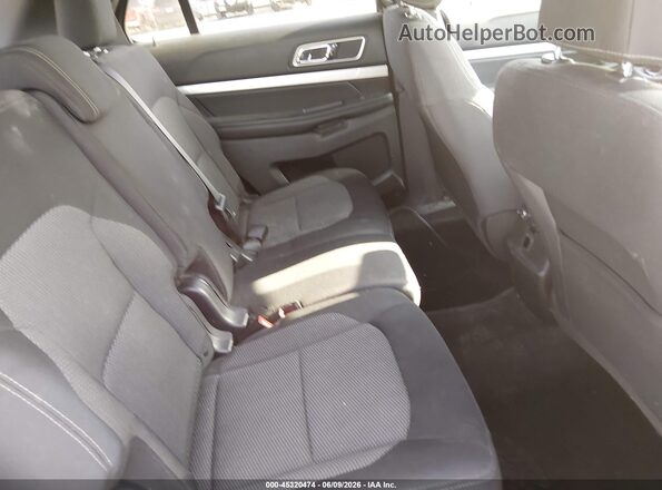 1FM5K7D89HGD11837 2017 FORD EXPLORER Gray Vista de la etiqueta del VIN