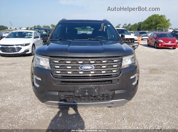 1FM5K7D89HGD11837 2017 FORD EXPLORER Gray Vista del cuadro de instrumentos