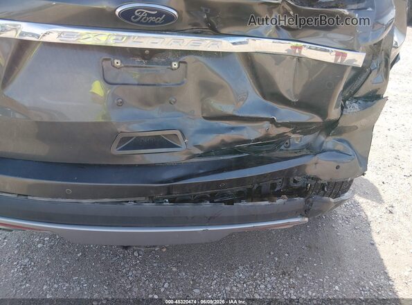 1FM5K7D89HGD11837 2017 FORD EXPLORER Gray 