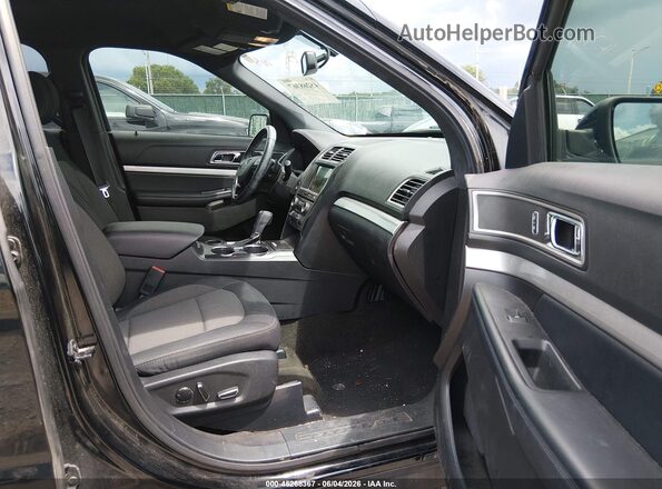 1FM5K7D89HGD34812 2017 FORD EXPLORER Black Սալոնի դիմացի տեսք
