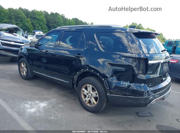 1FM5K7D89HGE18872 2017 FORD EXPLORER Black Հետևի ձախ