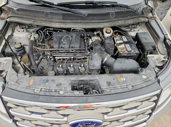 1FM5K7D89JGA40963 2018 FORD EXPLORER Silver უკანა სალონის ხედი
