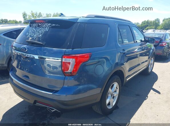 1FM5K7D89JGC04714 2018 FORD EXPLORER Blue 