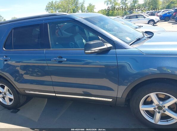 1FM5K7D89JGC04714 2018 FORD EXPLORER Blue 