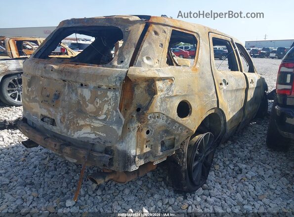 1FM5K7D89KGA40477 2019 FORD EXPLORER Yellow Tył prawy